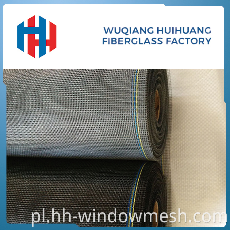 Hurtownia 18*16 Anti Mosquito Fireproof Fibroof Fibre Eran Screen Fly Net Roll
